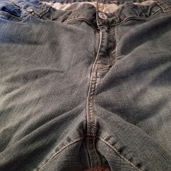 Ashley Stewart Jeans Women Plus Size 24W Denim Straight Leg High Rise - Picture 4 of 14